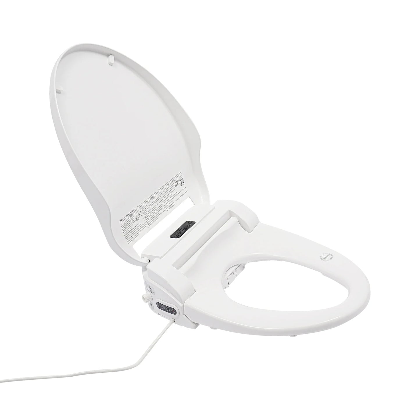 Heated Smart Toilet Seat With Built In Bidet Function