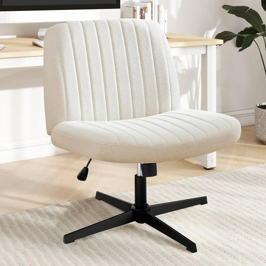 Criss Cross Chair with Adjustable Height for Comfort