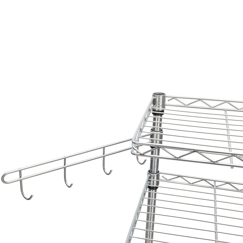 4Tier Kitchen Bakers Rack Microwave Oven Stand Storage Cart Workstation Shelf