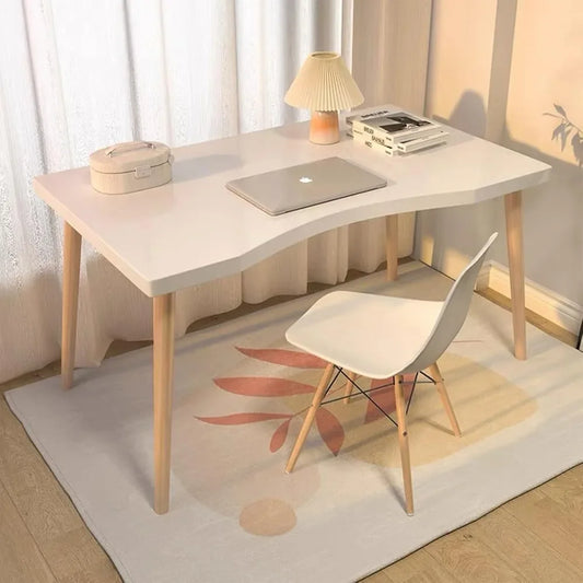 Modern Computer Desk with Ergonomic Design for Home Office