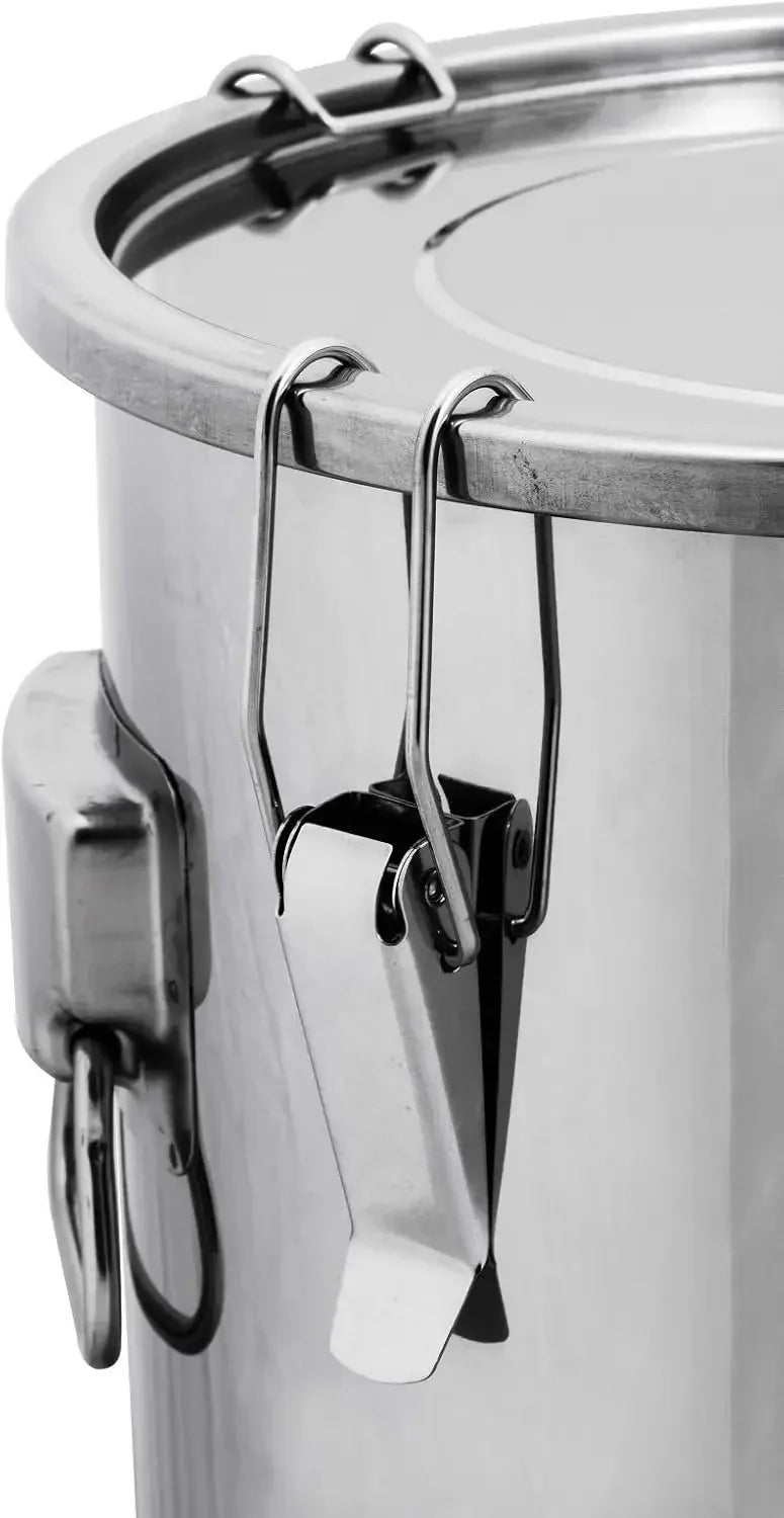 Stainless Steel Fermenter 7 Gallon With Durable Ball Valve