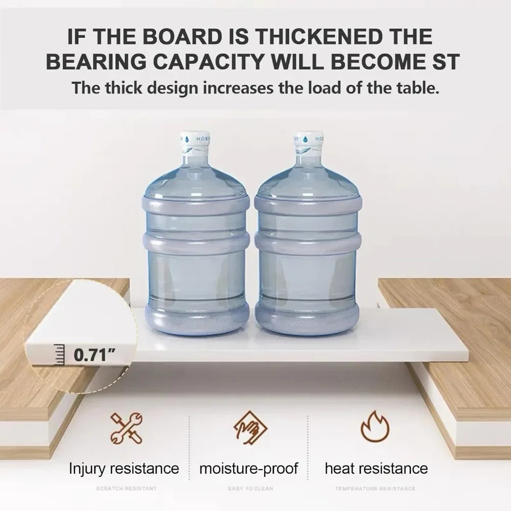 Modern Computer Desk with Ergonomic Design for Home Office