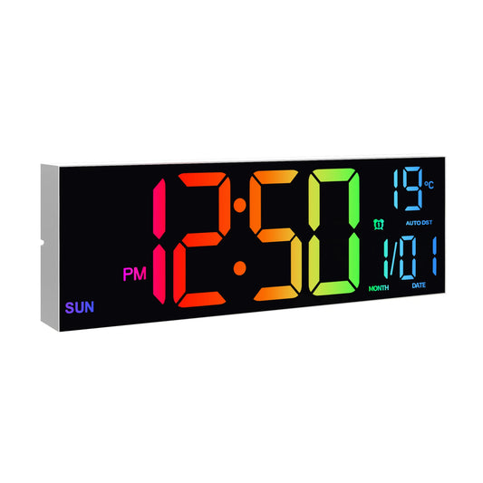 16 Inch Digital Wall Clock With LED Display And Remote