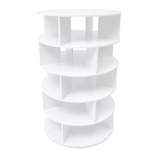 Rotating Shoe Rack Rust-Resistant Free Standing Shoe Rack Large Capacity Shoe Organizer Easy To Clean for Living Room/Bedroom