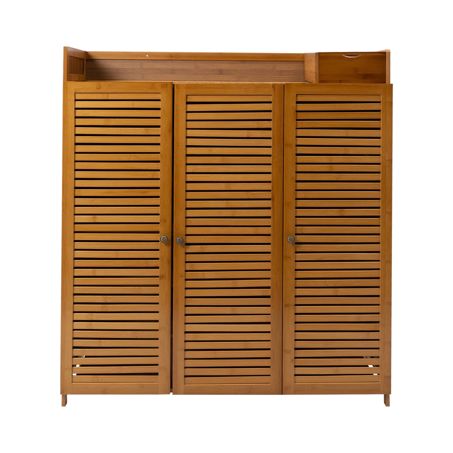 Large Capacity Shoe Cabinet For Hallway 30 Pair Organizer