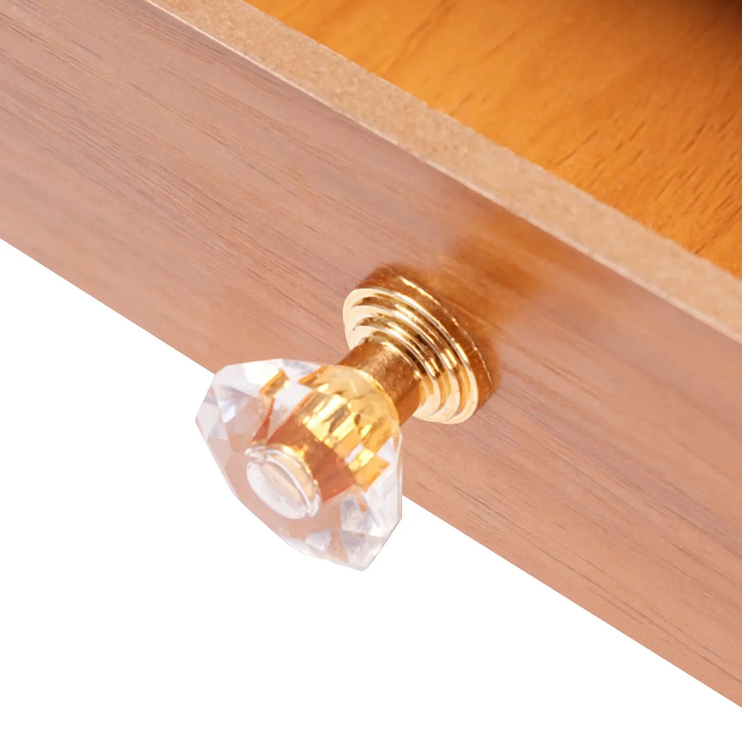 Wooden Desk Organizer With Drawers For Office Space Saving