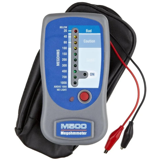 M500 Insulation Tester Electronic Megohmmeter With Carrying Case