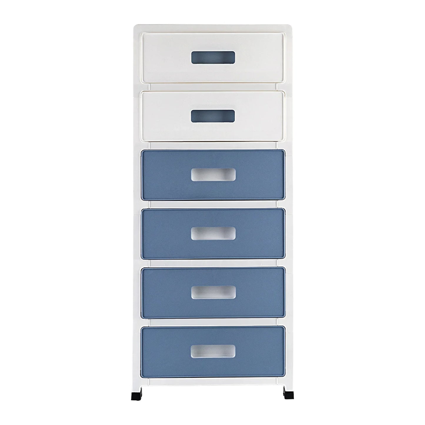 6 Drawer Locking File Cabinet With Silent Wheels For Office