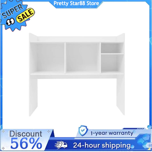 Desktop Organizer Impact-Resistant Office Storage Rack Easy to Clean Desktop Bookshelf for Kitchen/Bathroom/Workshop/Office