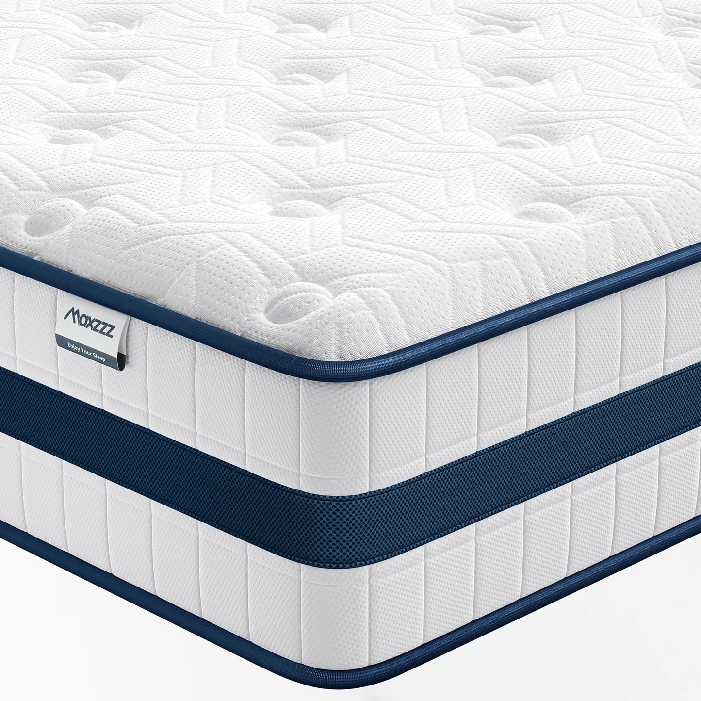 Maxzzz Gel Memory Foam Mattress with Pocket Coils for Pressure Relief