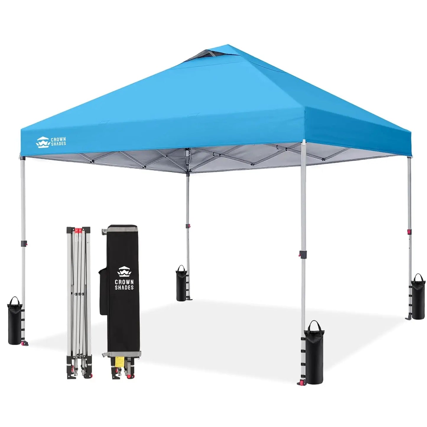 10x10 Pop Up Canopy One Push Setup For Outdoor Events