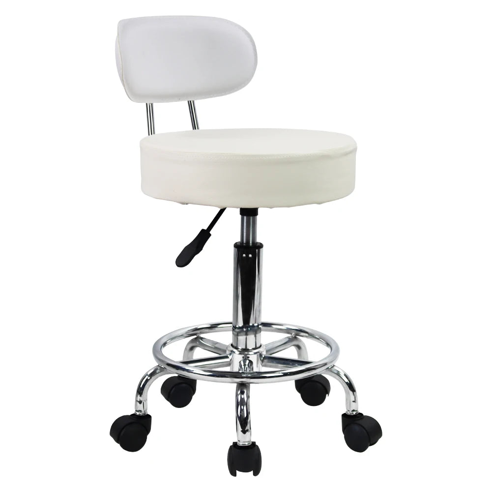PU Leather Office Chair With Adjustable Height And Footrest