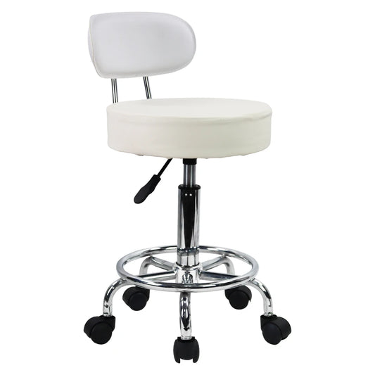PU Leather Office Chair With Adjustable Height And Footrest