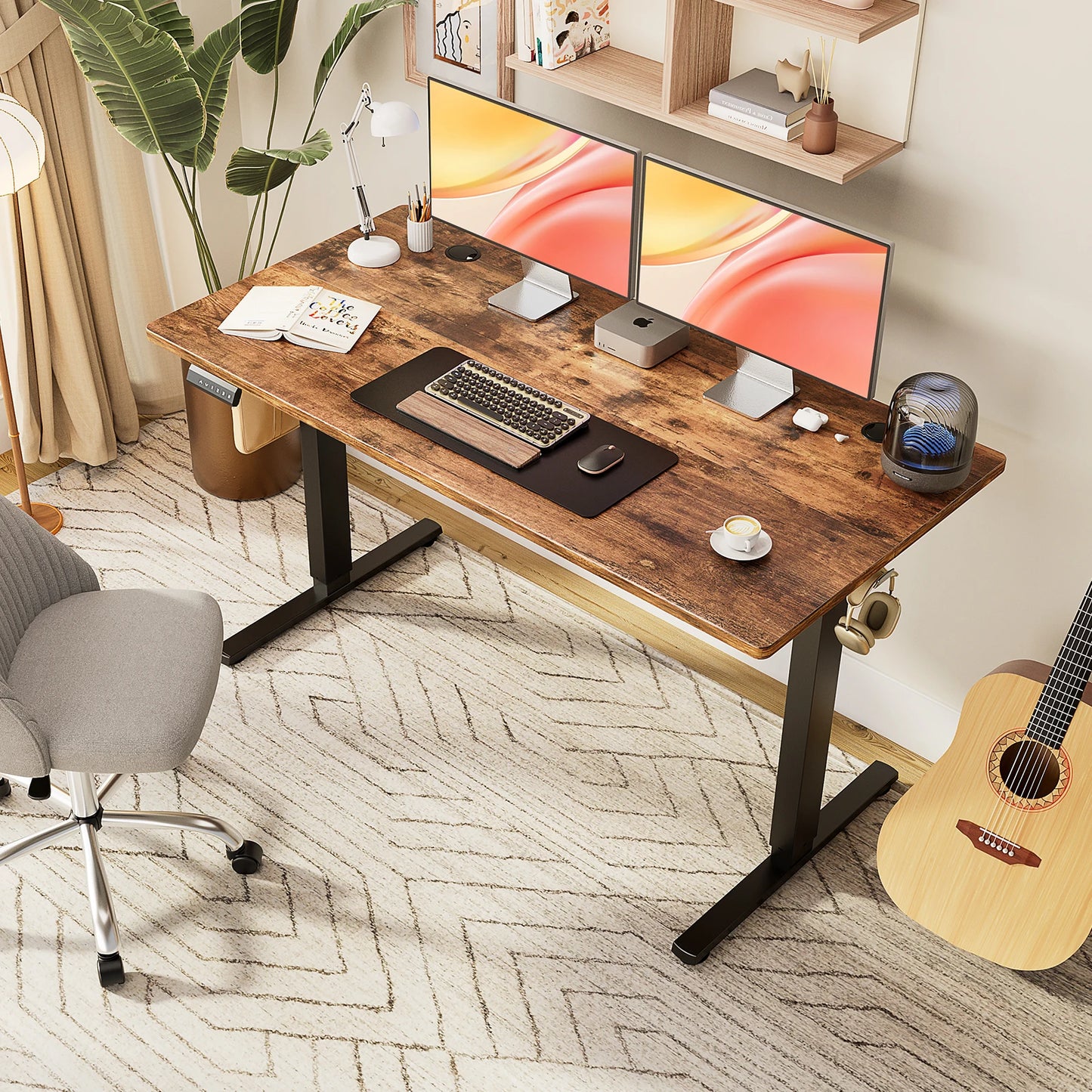 Electric Standing Desk Height Adjustable Ergonomic Workstation