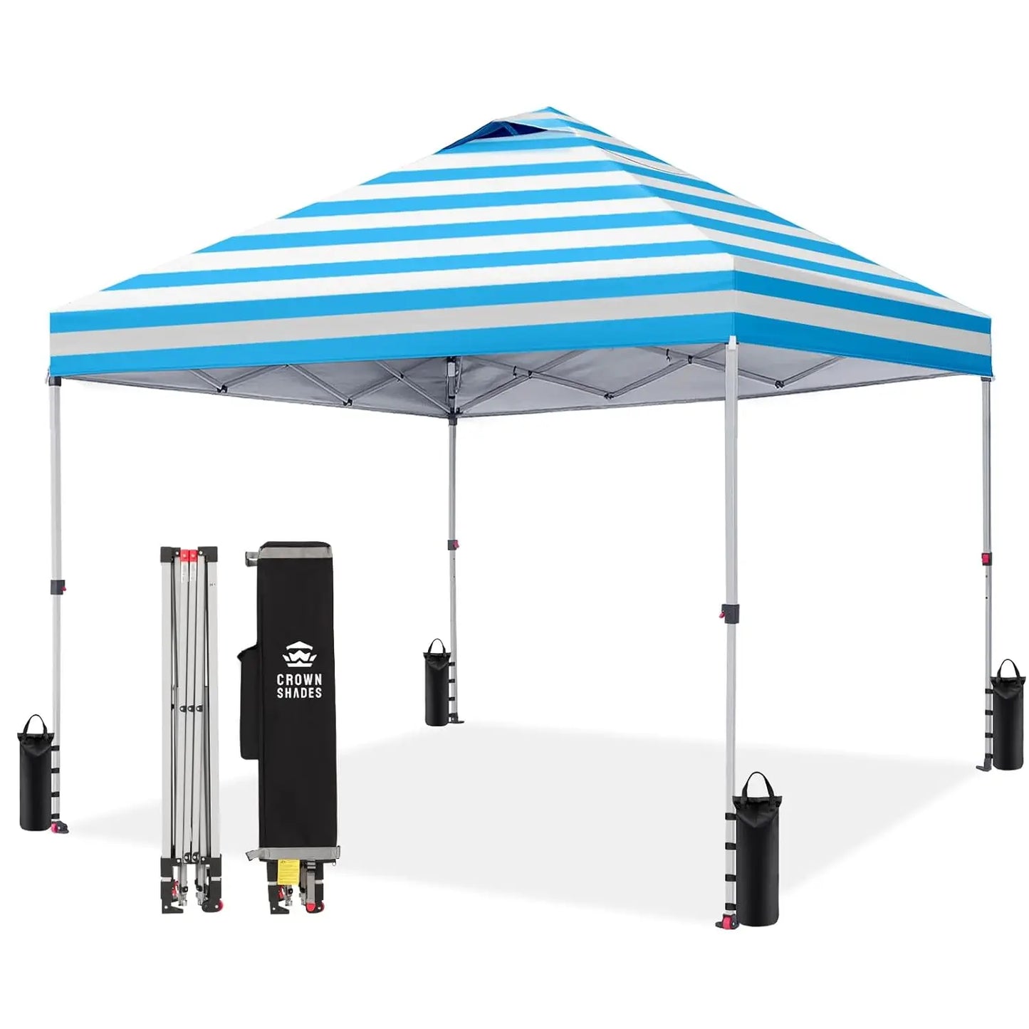 10x10 Pop Up Canopy One Push Setup For Outdoor Events