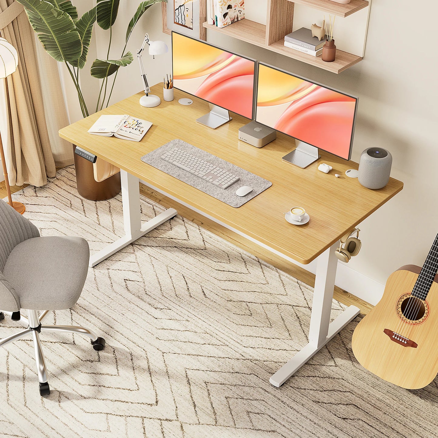 Electric Standing Desk Height Adjustable Ergonomic Workstation