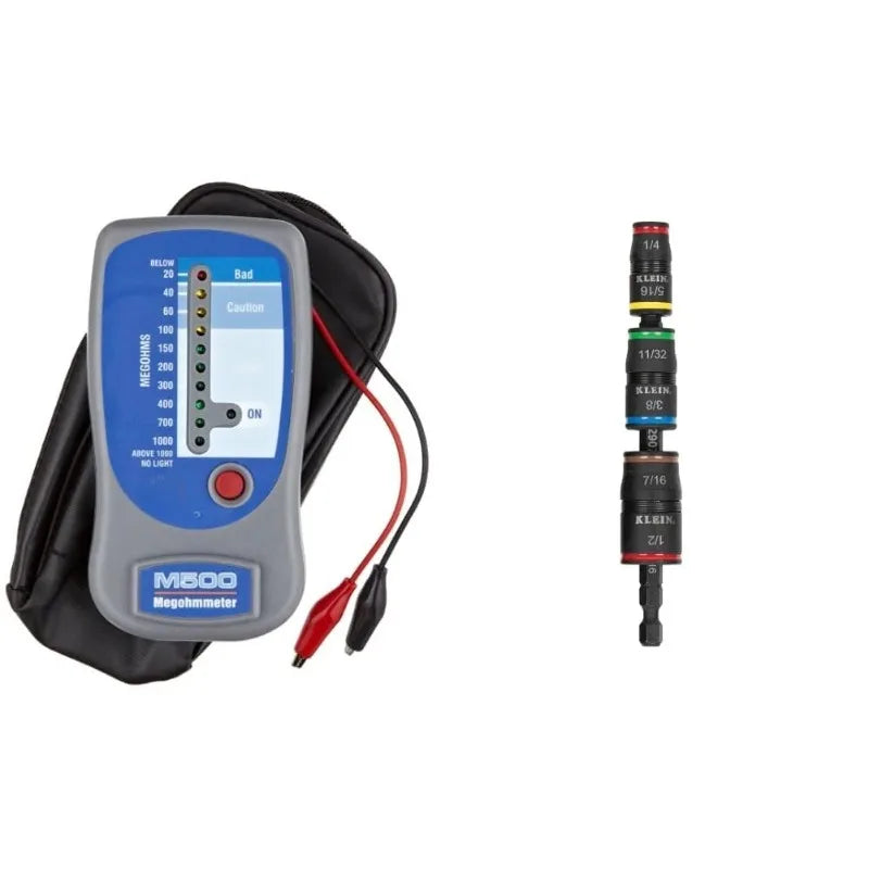 M500 Insulation Tester Electronic Megohmmeter With Carrying Case
