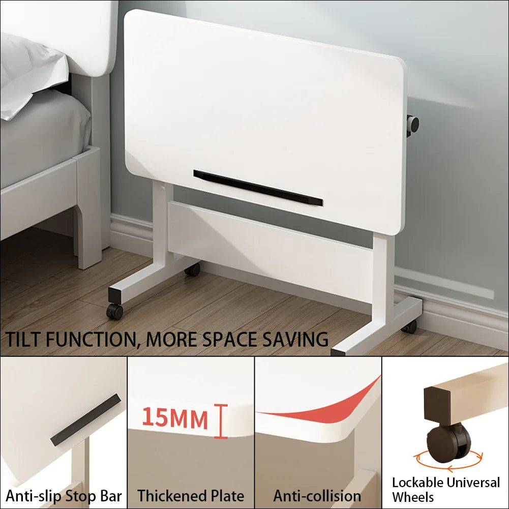 Adjustable Standing Desk On Wheels For Home Office Use