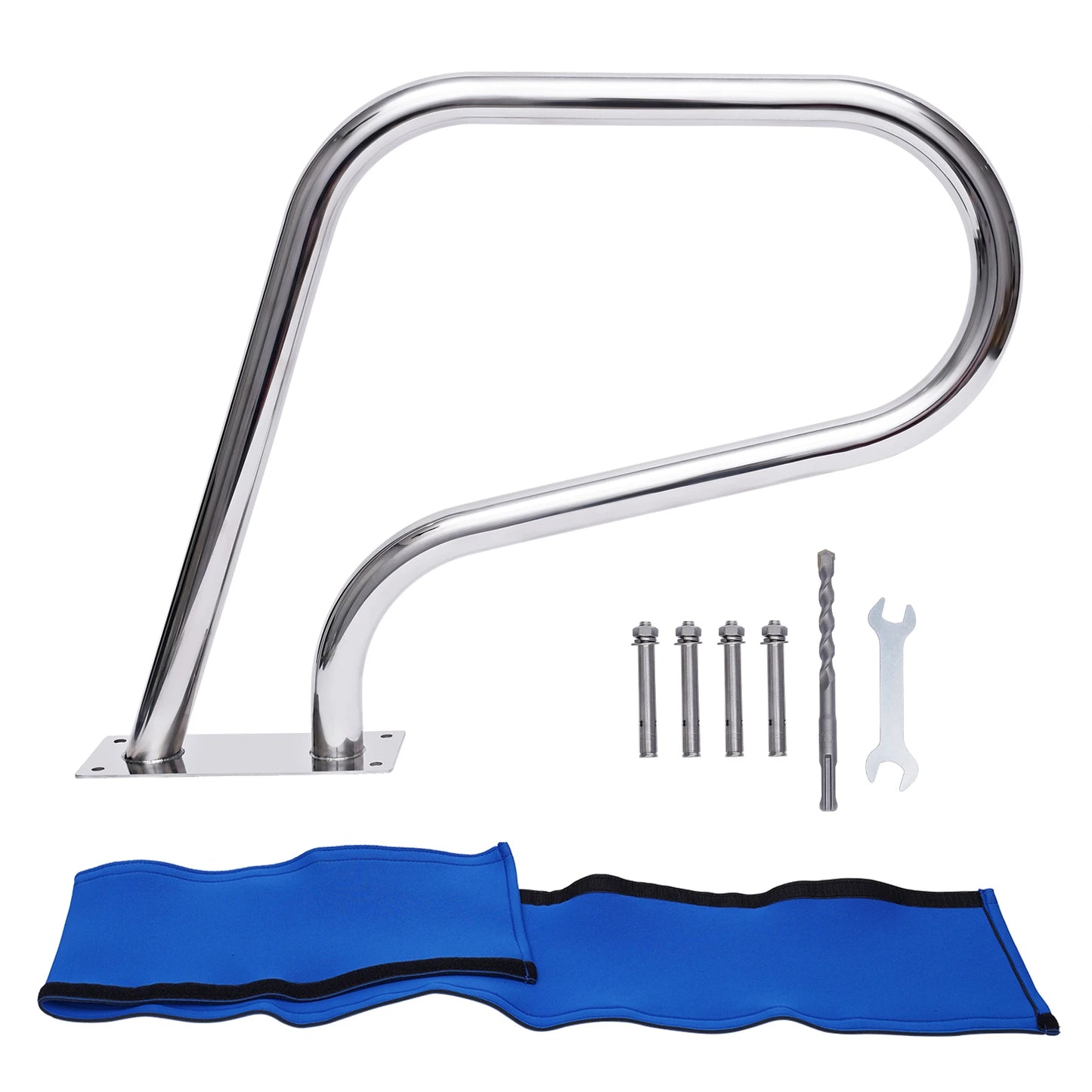 Stainless Steel Bathroom Grab Bars With Anti Slip Cover