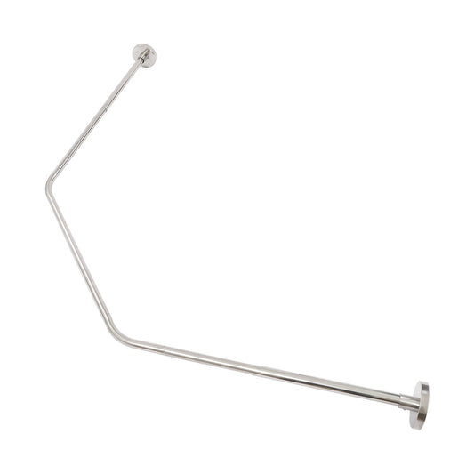 Shower Curtain Rod Stretchable Wall Mount Waterproof 75CM
