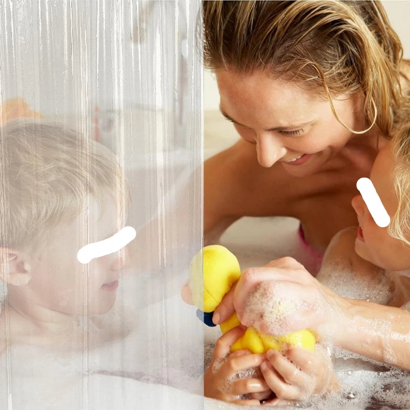 Extra Long Waterproof Shower Curtain Liner with Rustproof Grommets
