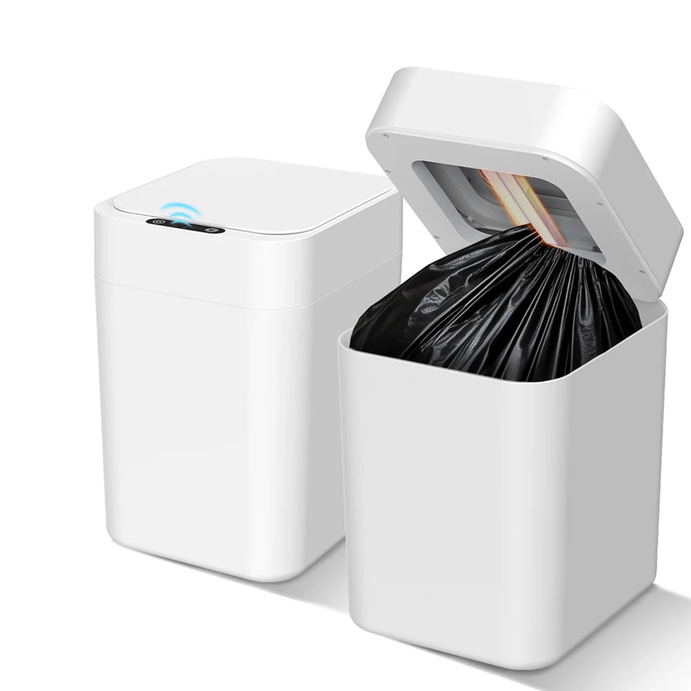 20L Touchless Trash Can With Motion Sensor And Self Sealing