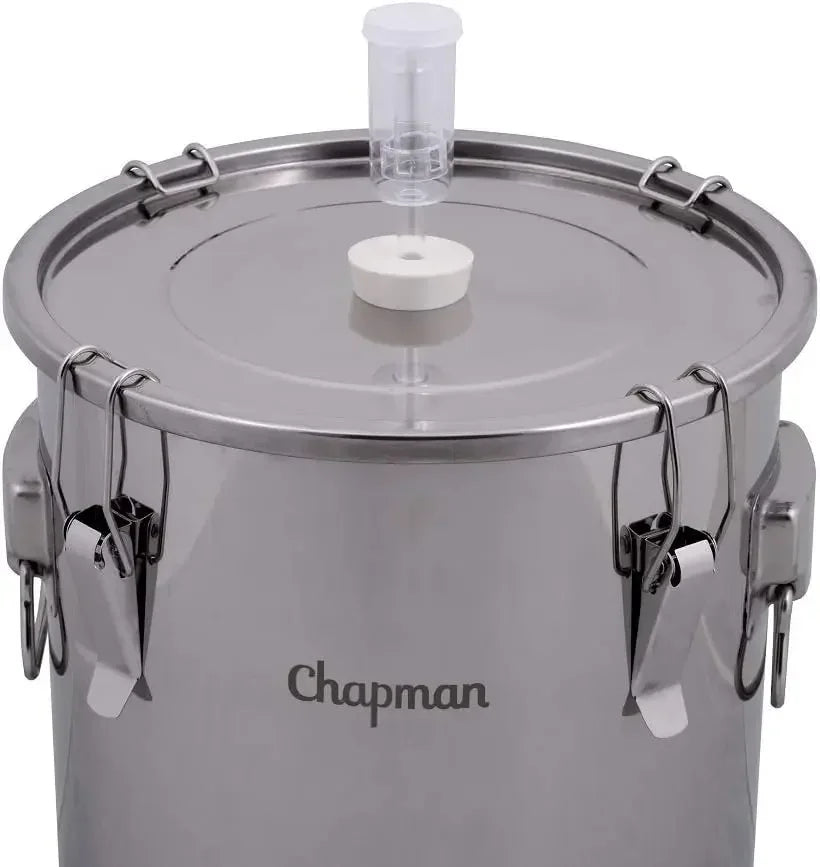 Stainless Steel Fermenter 7 Gallon With Durable Ball Valve