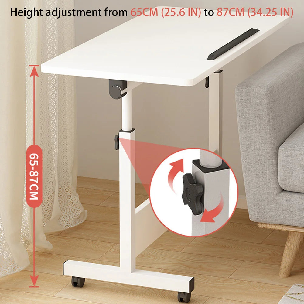 Adjustable Standing Desk On Wheels For Home Office Use