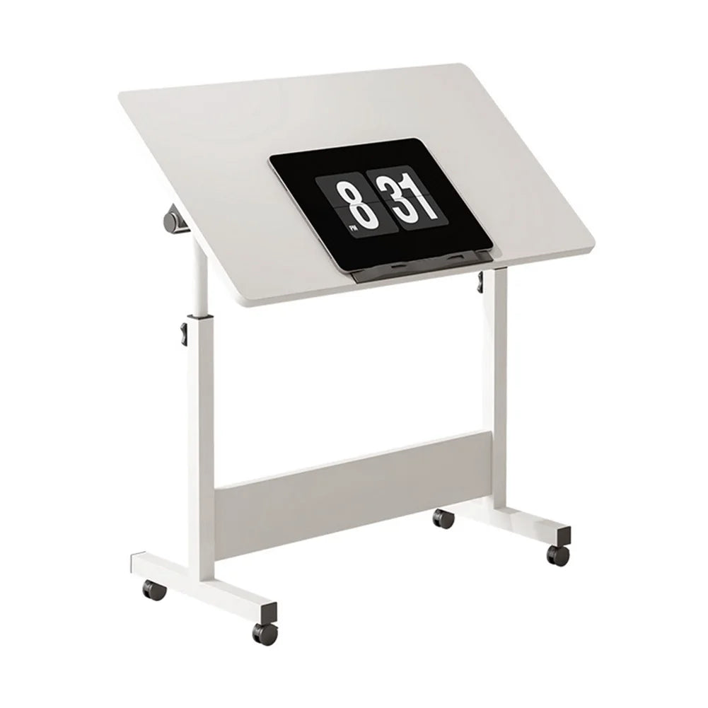 Adjustable Standing Desk On Wheels For Home Office Use