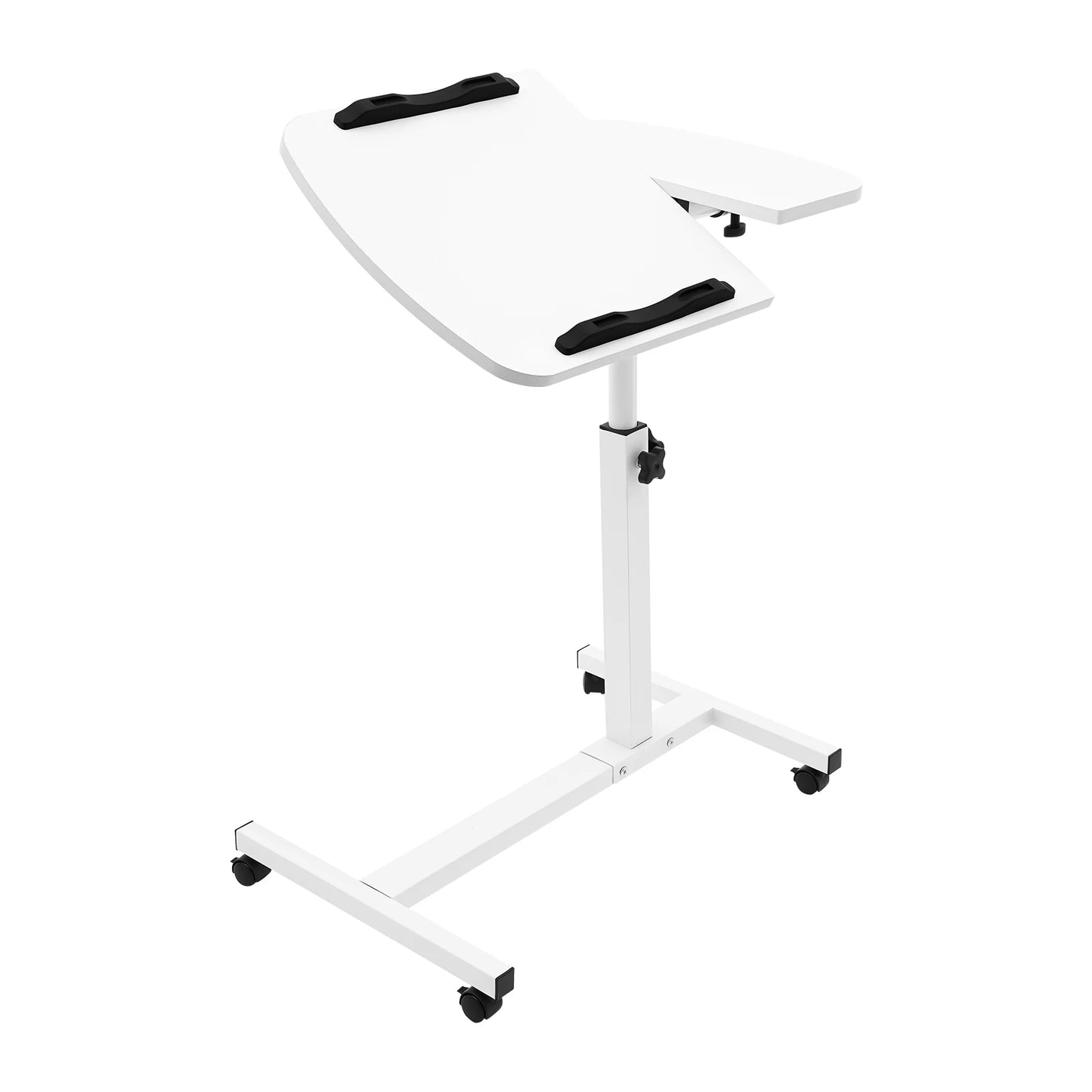 Adjustable Laptop Desk Tiltable 360 Tilt Rolling Home Office