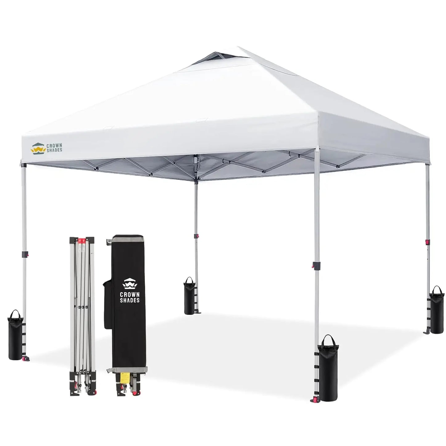 10x10 Pop Up Canopy One Push Setup For Outdoor Events
