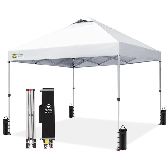 10x10 Pop Up Canopy One Push Setup For Outdoor Events