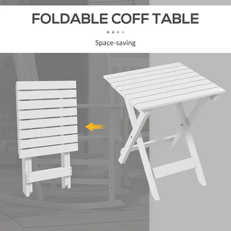 Patio Rocking Chair Set With Two Rockers Outdoor Table