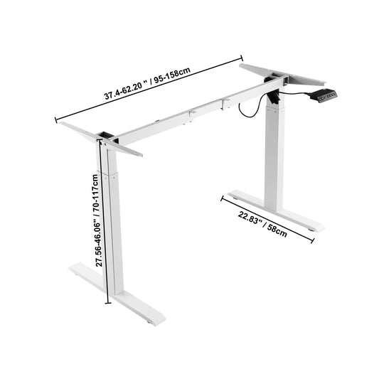 Electric Standing Desk Frame Ergonomic Adjustable Height