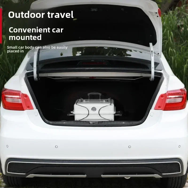 Portable Outdoor Charcoal Grill for Easy Fast Barbecue