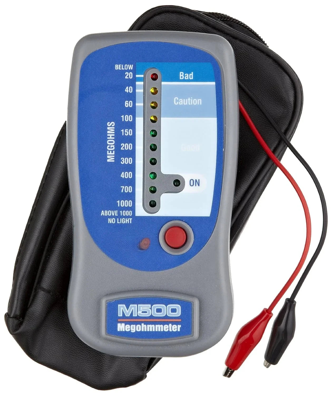 M500 Insulation Tester Electronic Megohmmeter With Carrying Case