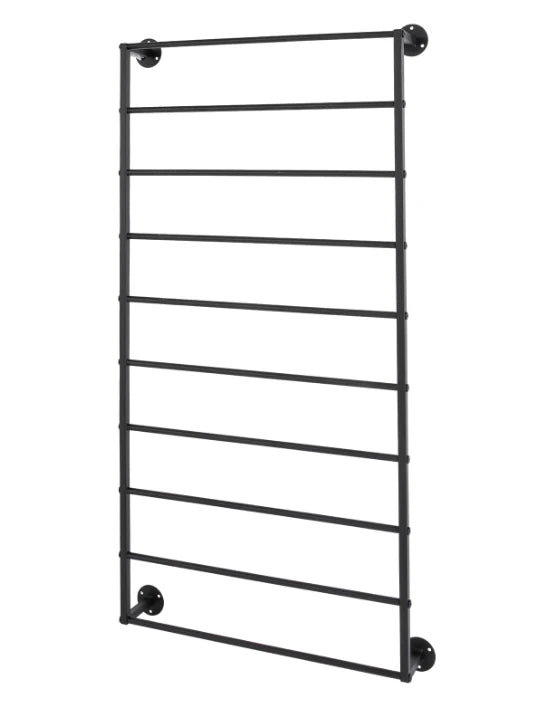 Wall Mounted Scarf Rack 10 Tier With Detachable Crossbar