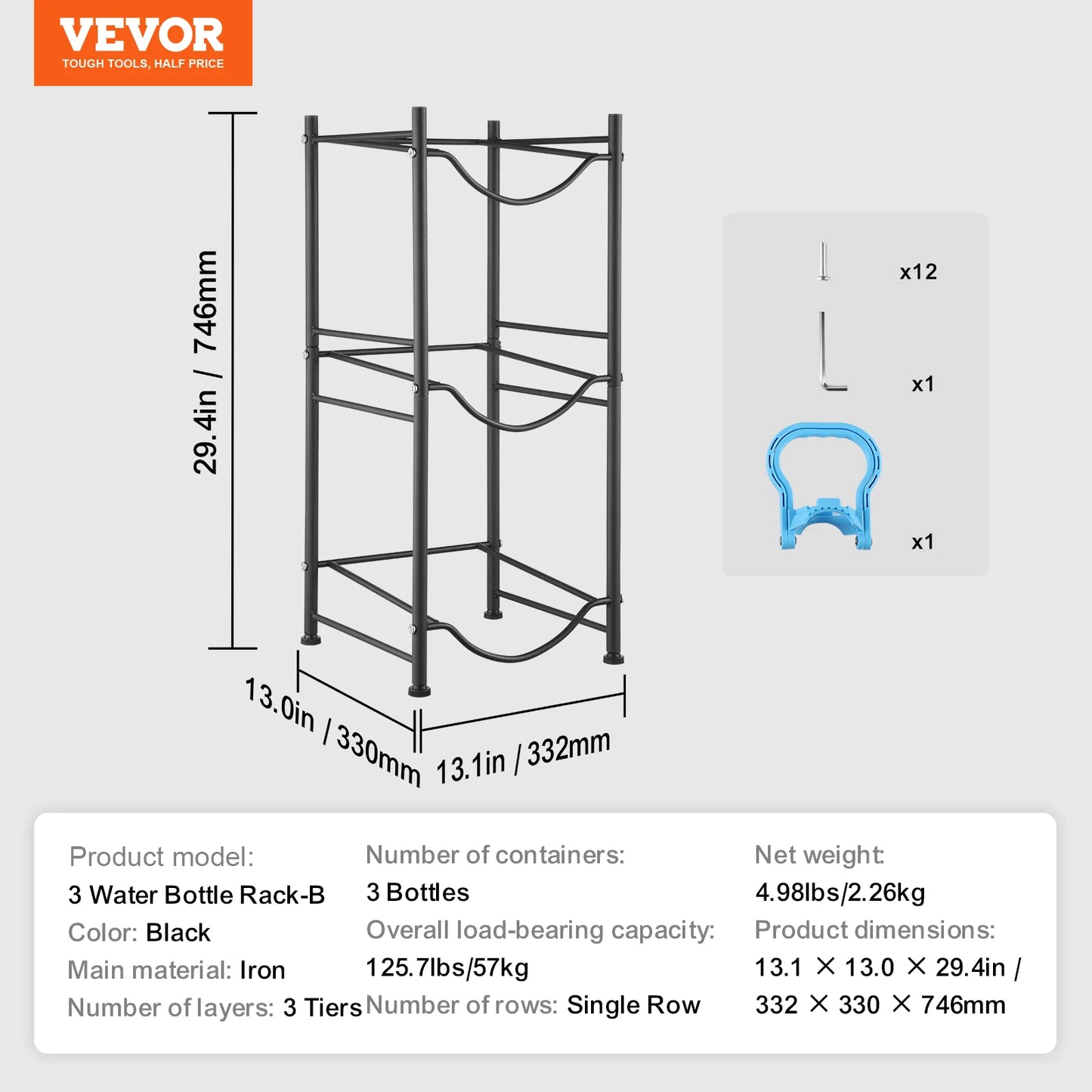 Five Tier Water Jug Holder For Kitchen And Office Home