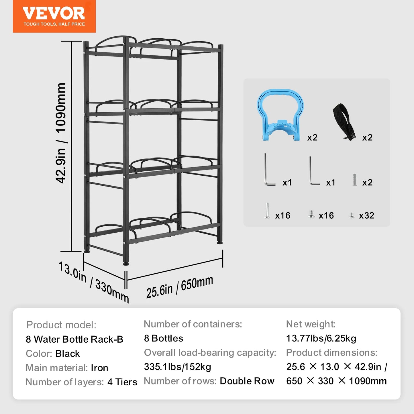 Five Tier Water Jug Holder For Kitchen And Office Home